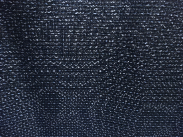 JAPANESE KIMONO / ANTIQUE MENS ENSEMBLE KIMONO / DORO OSHIMA TSUMUGI